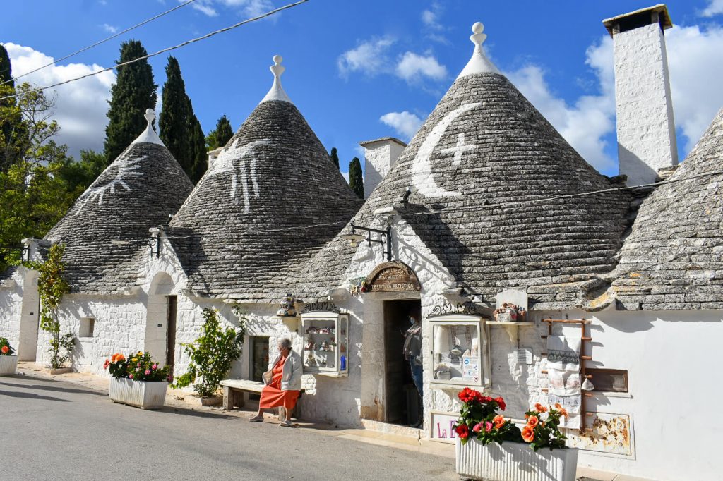 Trulli in Alberobello, UNESCO-Weltkulturerbe in Apulien